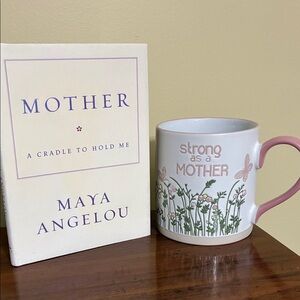 Celebrating Mother Duo - Maya Angelou Poetry Book & Mug